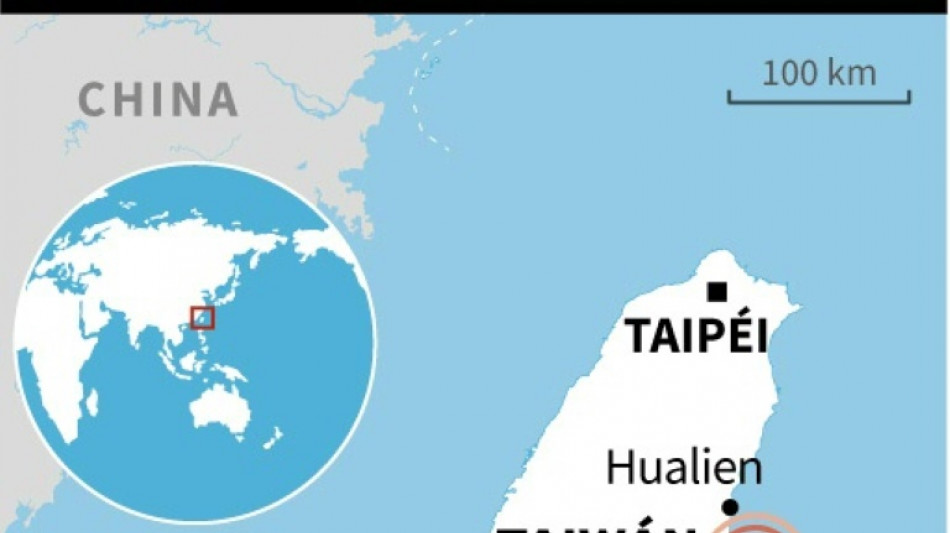 Un terremoto de magnitud 6,2 sacude Taiwán 