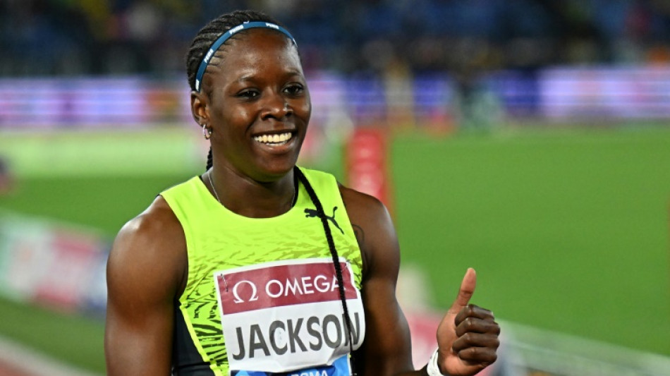 Jackson eyeing worlds gold after trumping Thompson-Herah in Rome 200m