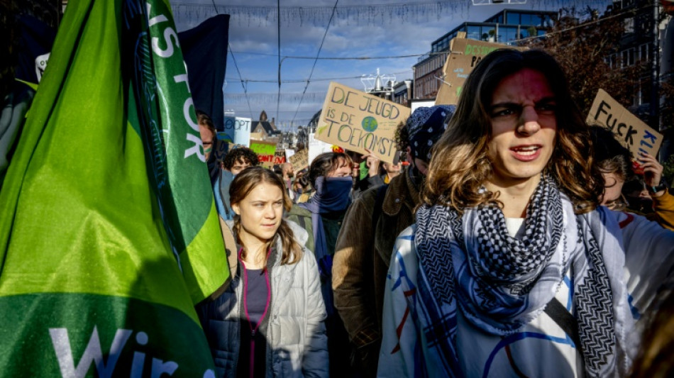 Greta Thunberg bei größtem Klima-Marsch in Geschichte Amsterdams