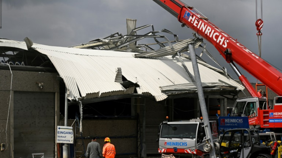 Un muerto y casi 60 heridos por tormenta en Alemania