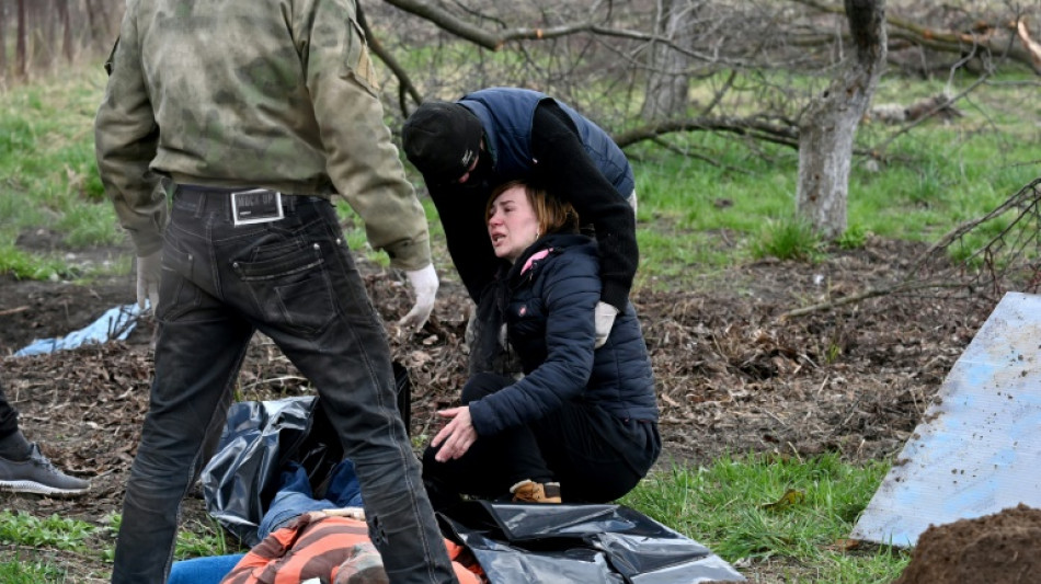 Tras el rastro de cadáveres de la ocupación rusa en una aldea ucraniana