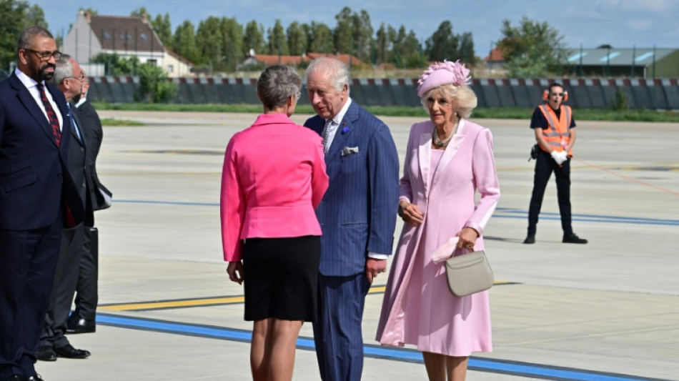 Charles III welcomed in France for first visit as king