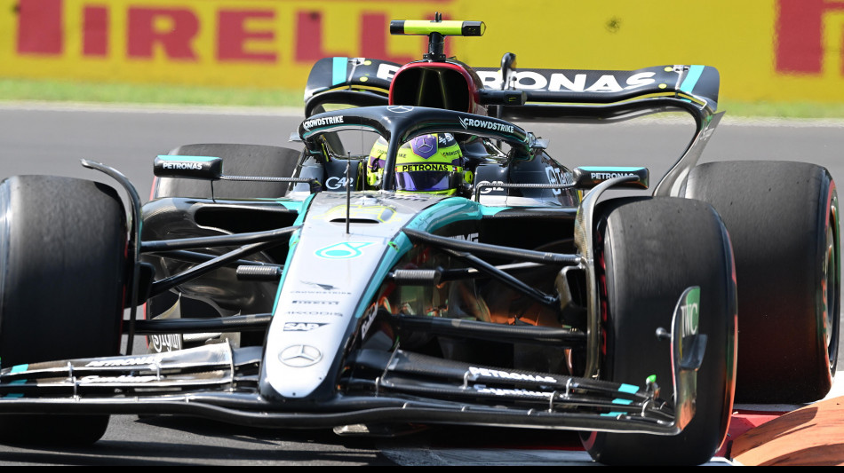 F1:Monza;Hamilton-Russell, Mercedes domina libere 3, poi Leclerc