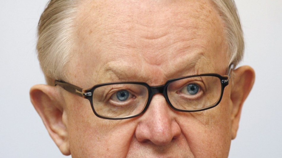 Friedensnobelpreisträger Martti Ahtisaari gestorben