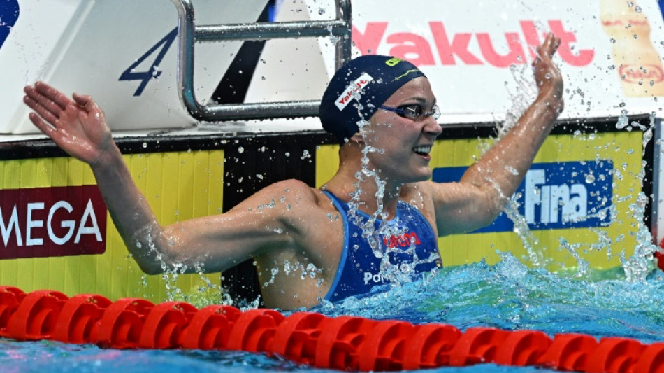 Swede Sjostrom wins fourth straight women's 50m butterfly world title