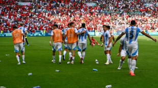 Chaos, crowd trouble as Morocco beat Argentina in men's Olympic football opener