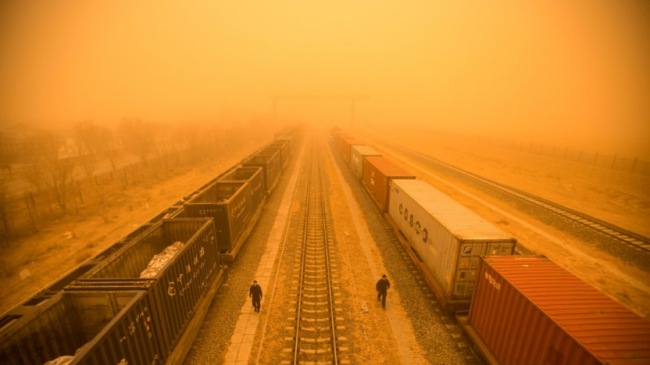 Dust storms cause air pollution spike across north China