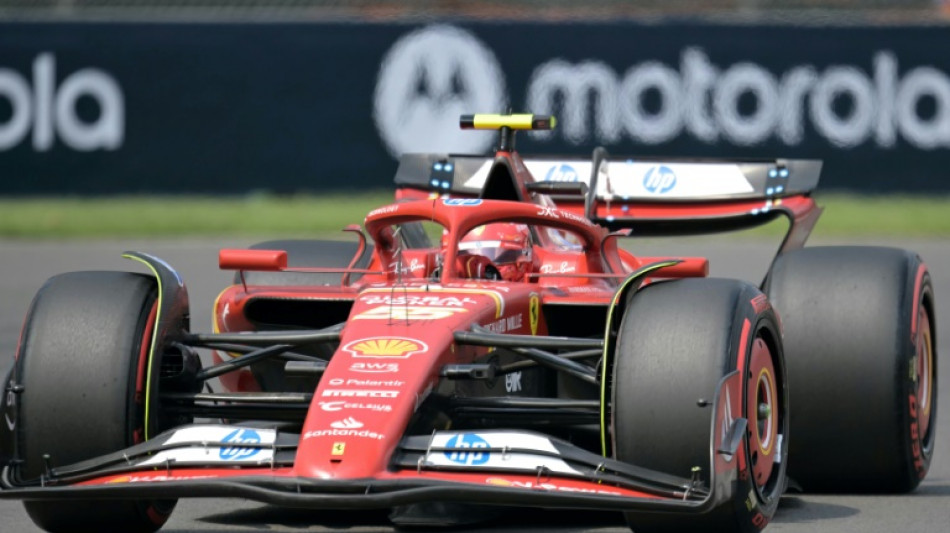 Carlos Sainz faz a pole position do GP do México de F1