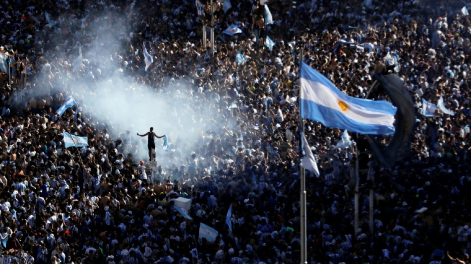 Argentina festeja en éxtasis su coronación más sufrida