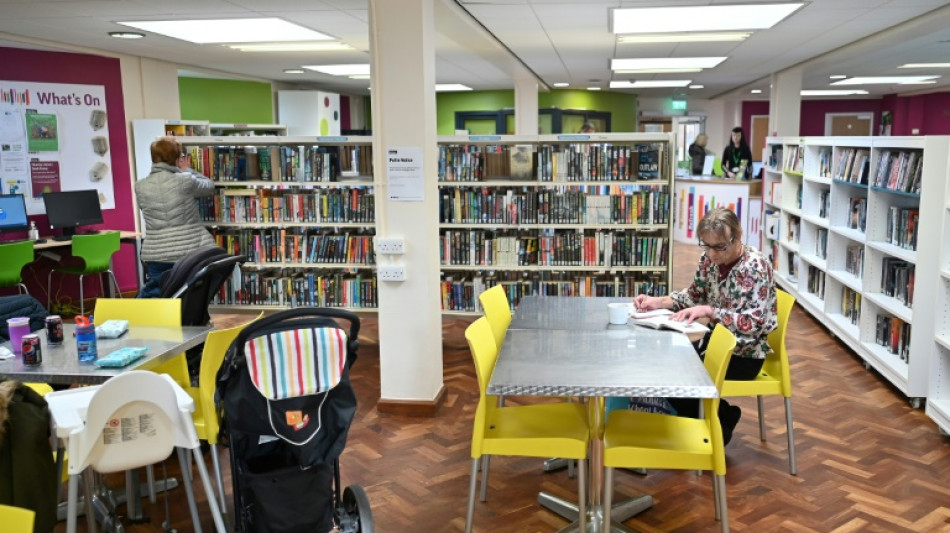 Libraries offer novel 'warm space' for hard-up Britons