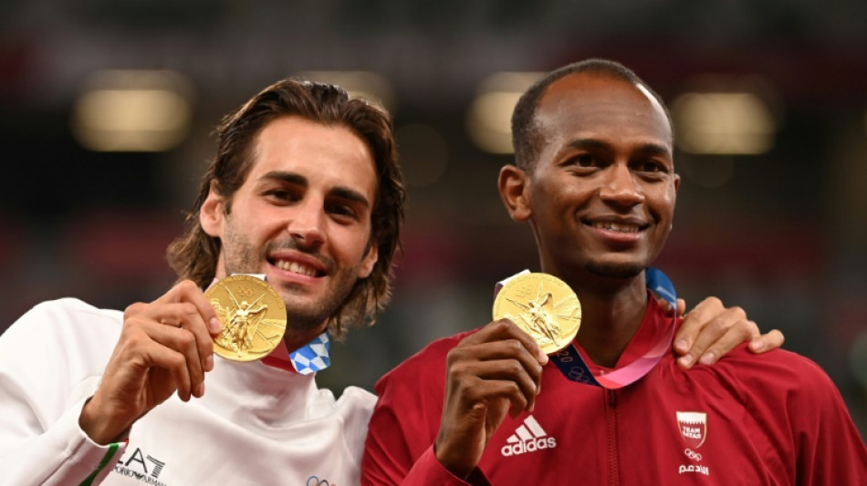 No more shared medals, say Olympic heroes Tamberi and Barshim