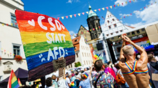 Pride parade runs the gauntlet in German far-right stronghold