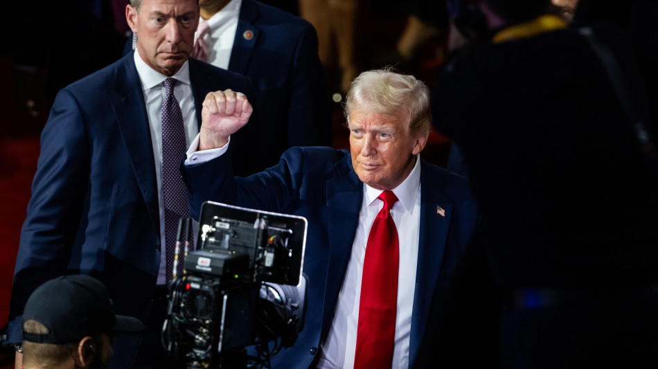 Donald Trump arrivato alla convention di Milwaukee