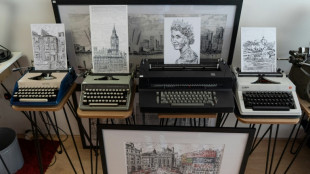 For UK artist, the key to good art is a typewriter