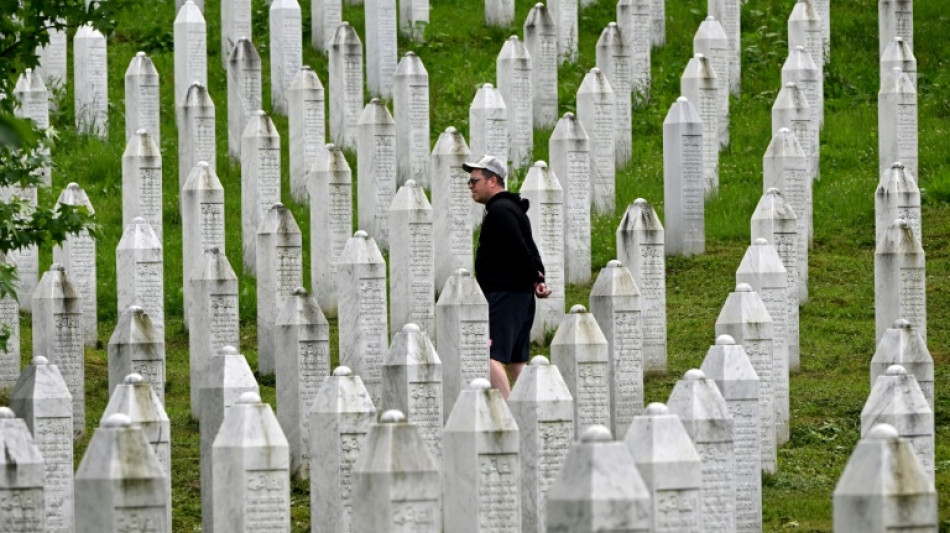 Srebrenica : pour les rescapés, faire accepter la "vérité" est la voie vers la paix