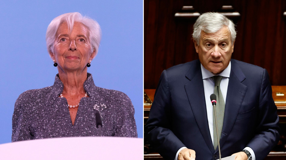  Tajani, Lagarde? Rivendico il diritto di commentare la Bce 