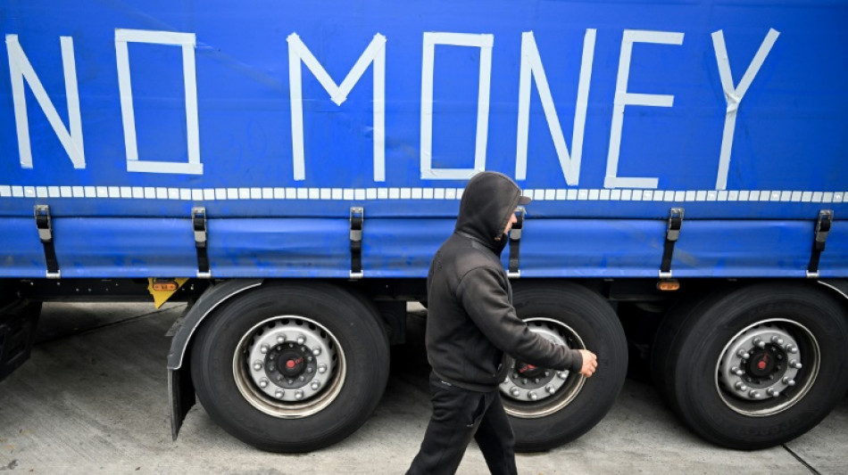 'Last hope': Desperate truckers in Germany stage hunger strike