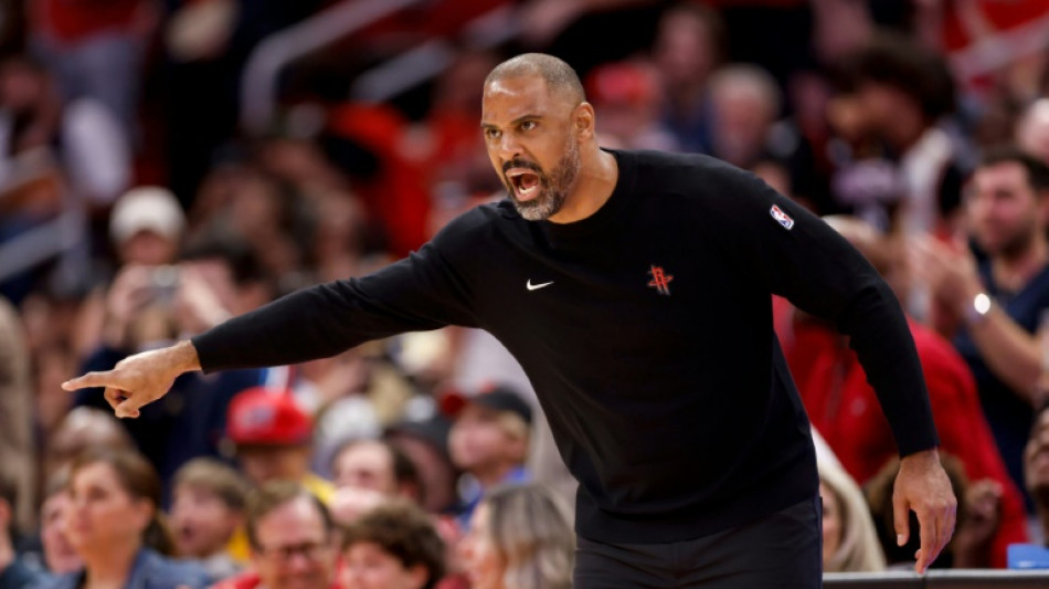 NBA fines Rockets' coach Udoka, center Sengun and forward Eason