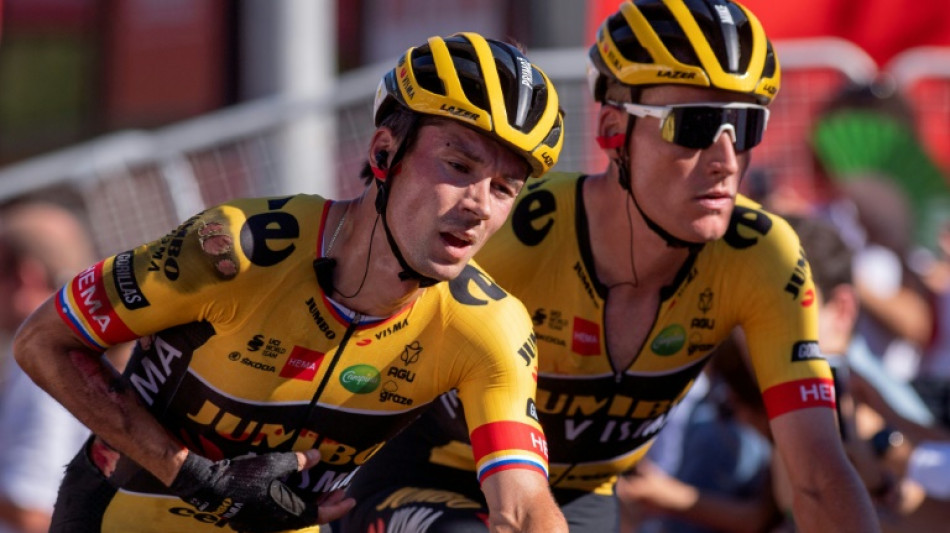 Roglic abandona la Vuelta tras su caída del martes