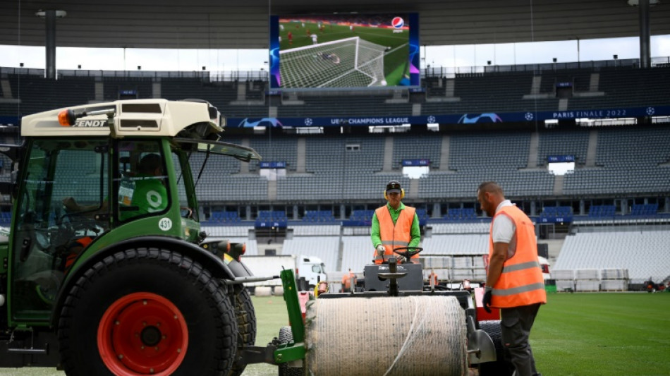 Stade de France gets new pitch for Champions League final