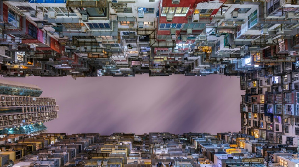 Soaring towers shape Hong Kong's urban landscape