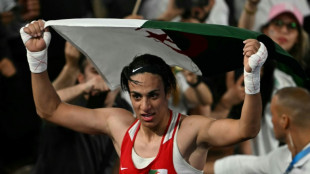 Algerian gender-row boxer Khelif storms to Olympic gold