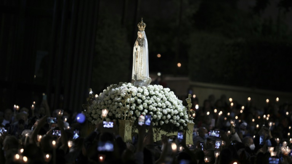 Peregrinos y refugiados rezan en Fátima por la paz en Ucrania