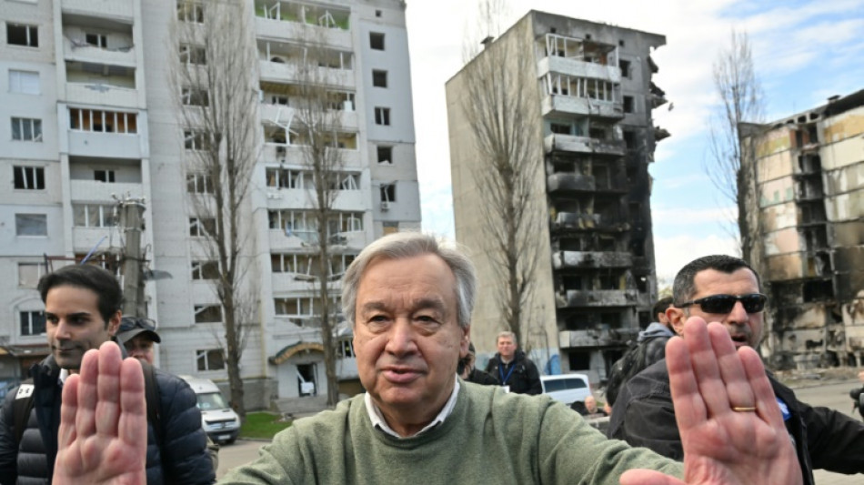 Russische Raketen schlagen während Guterres-Besuch in Kiew ein