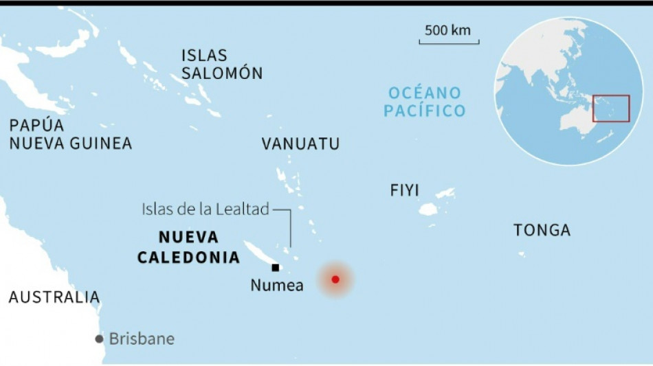 Nueva Caledonia levanta alerta de tsunami tras potente terremoto