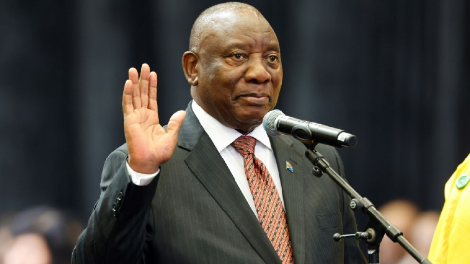 Afrique du Sud: le président Ramaphosa investi pour un second mandat