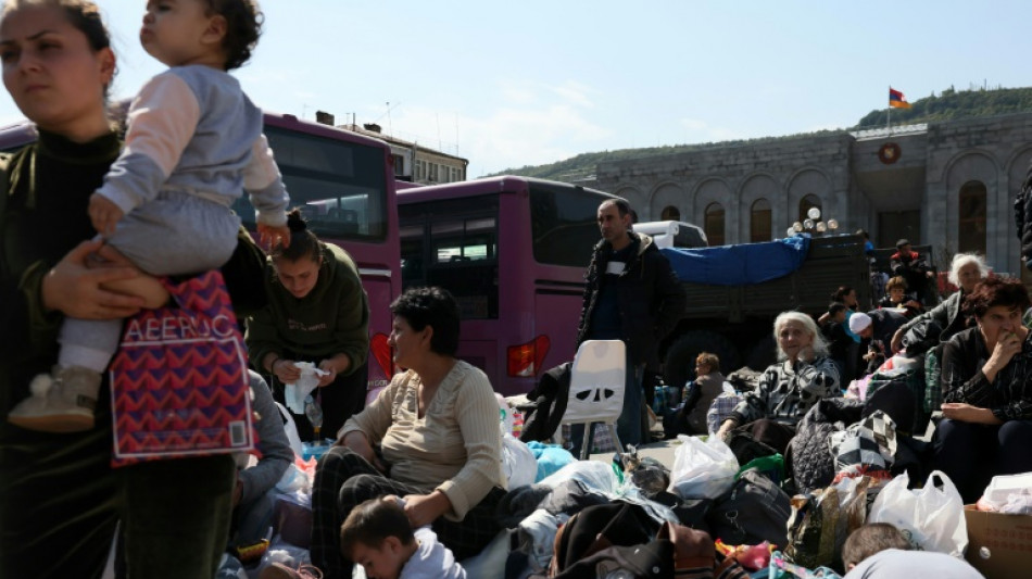 Fast alle Armenier aus Bergkarabach nach Armenien geflohen