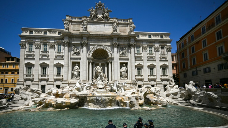  Visitors to get rare view of Rome's Trevi Fountain 