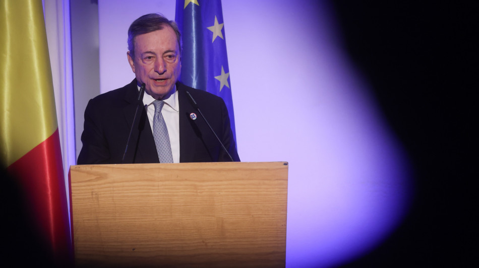  Draghi, 'l'Europa deve agire insieme come mai prima' 