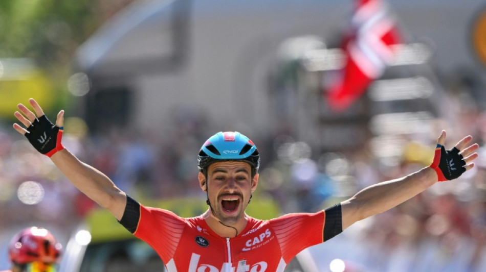 Tour de France: Campenaerts, l'énorme émotion du jeune père