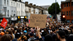 Anti-racism protesters out in force as UK police gird for far-right unrest