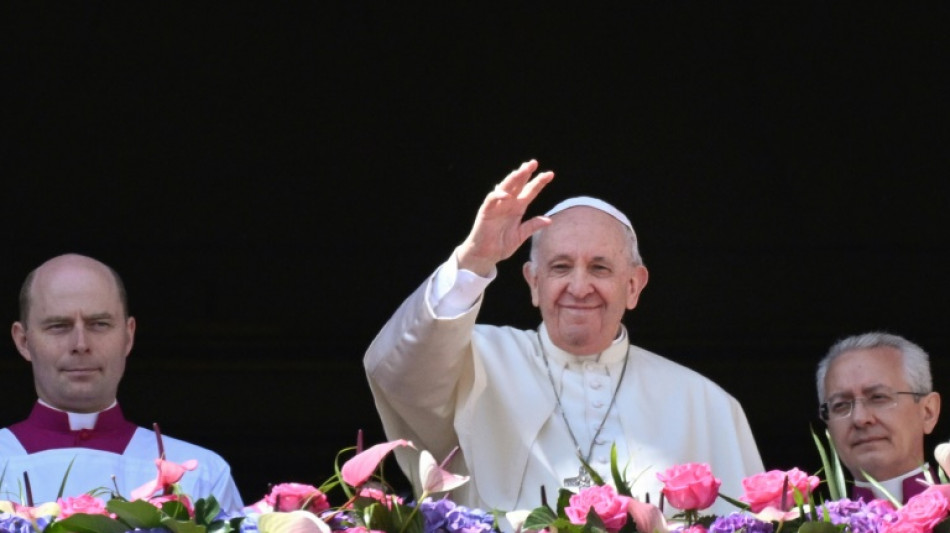 El papa llama a escuchar el clamor de la paz en esta "Pascua de guerra"