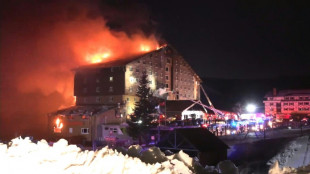 Huge fire guts Turkish ski resort hotel, killing 76