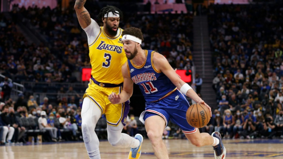 NBA: les Warriors de justesse face aux Lakers, les Blazers renversent les Knicks