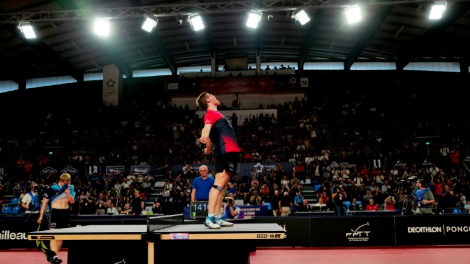 Tennis de table: Alexis Lebrun sacré aux championnats de France fratricides