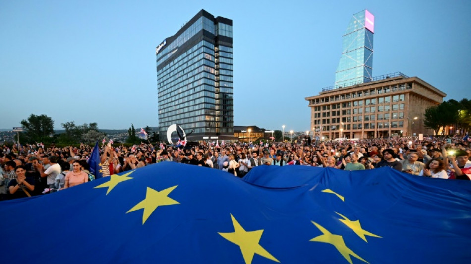 Neuer Massenprotest in Georgien gegen Gesetz zur "ausländischen Einflussnahme"