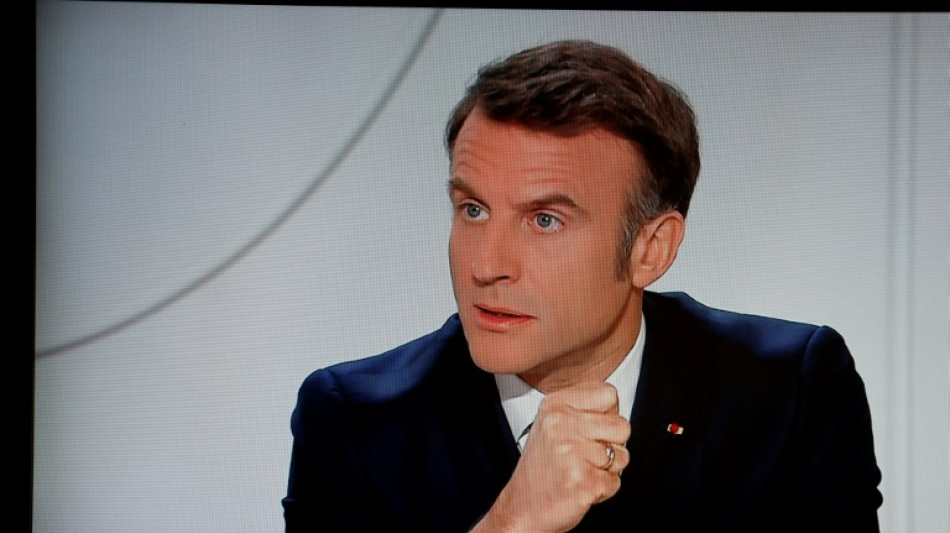 Macron: il faut être "prêts à répondre" à l'"escalade" russe, mais "jamais nous ne mènerons l'offensive"