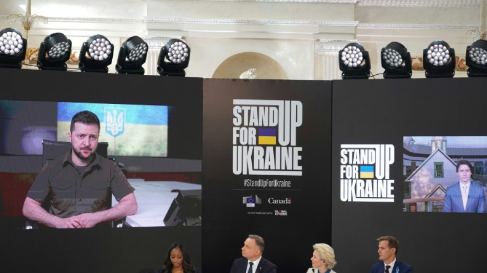Mehr als zehn Milliarden Euro für Ukraine bei globaler Spendenaktion gesammelt 