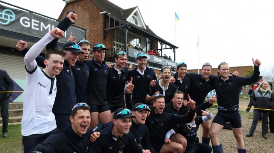  Oxford end five-year wait to win the Boat Race 