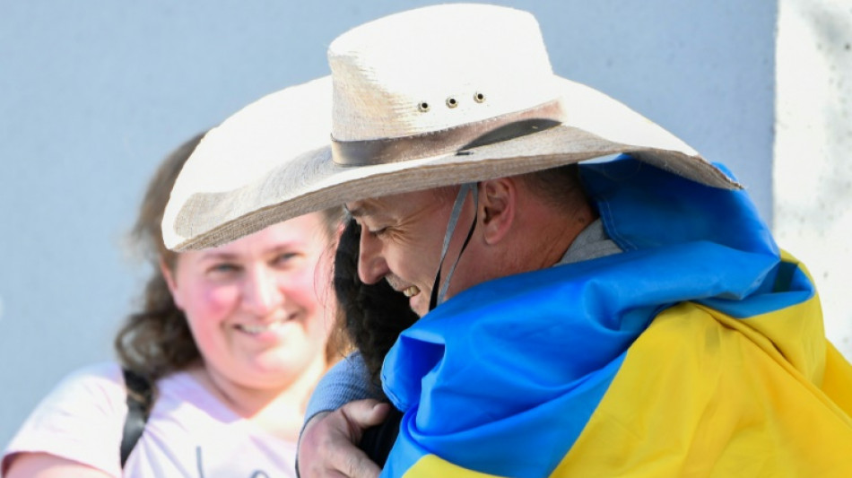Embracing Ukrainians at the US-Mexico border