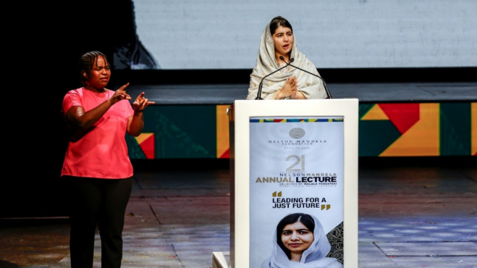 Impossible "d'être une fille" sous les talibans afghans, dit la prix Nobel Malala Yousafzai 