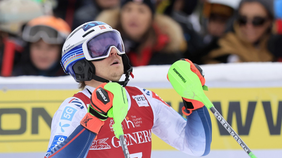 Cdm: Kristoffersen vince lo slalom in Val d'Isere