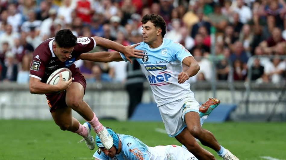 Top 14: Bordeaux-Bègles et La Rochelle en tête, les clubs franciliens soufflent