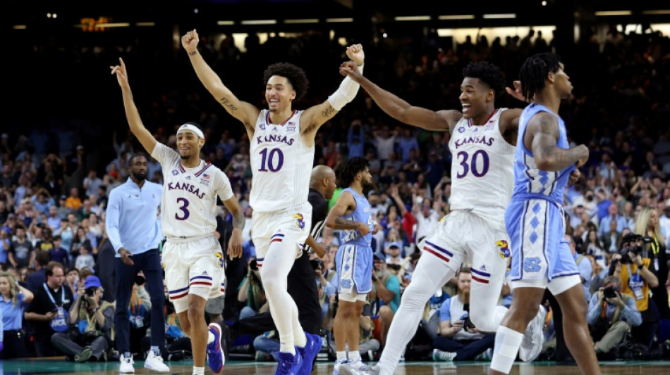 Kansas comeback stuns North Carolina for US college crown