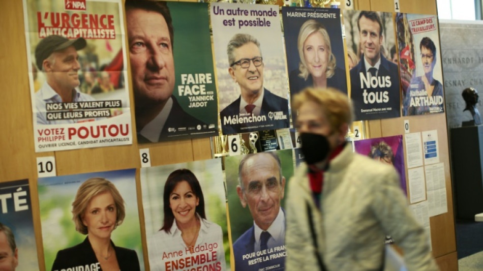 Erste Runde der Präsidentschaftswahlen in Frankreich