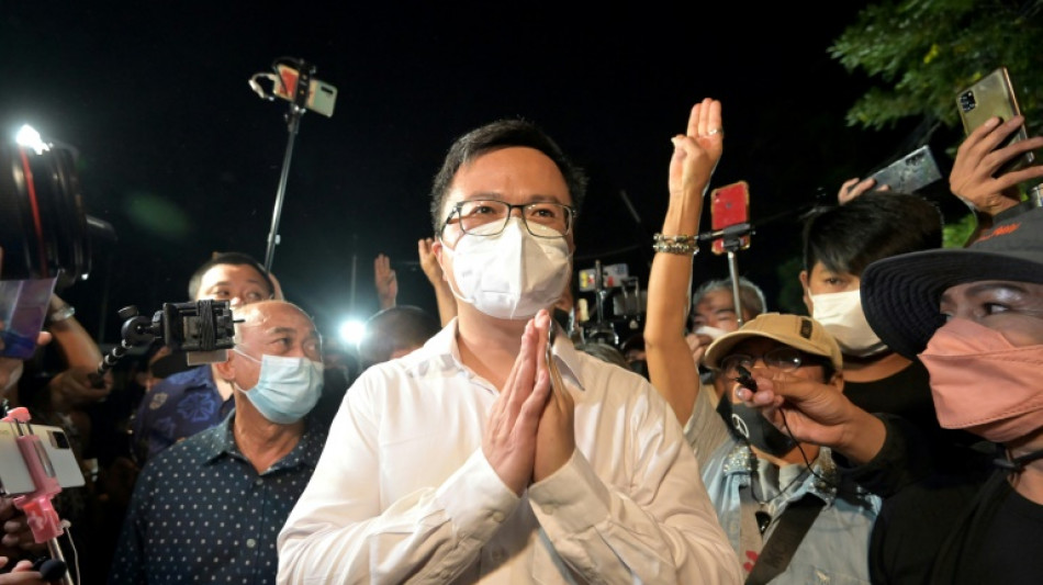 Thailändischer Demokratie-Aktivist Anon Mumpa kommt aus dem Gefängnis frei
